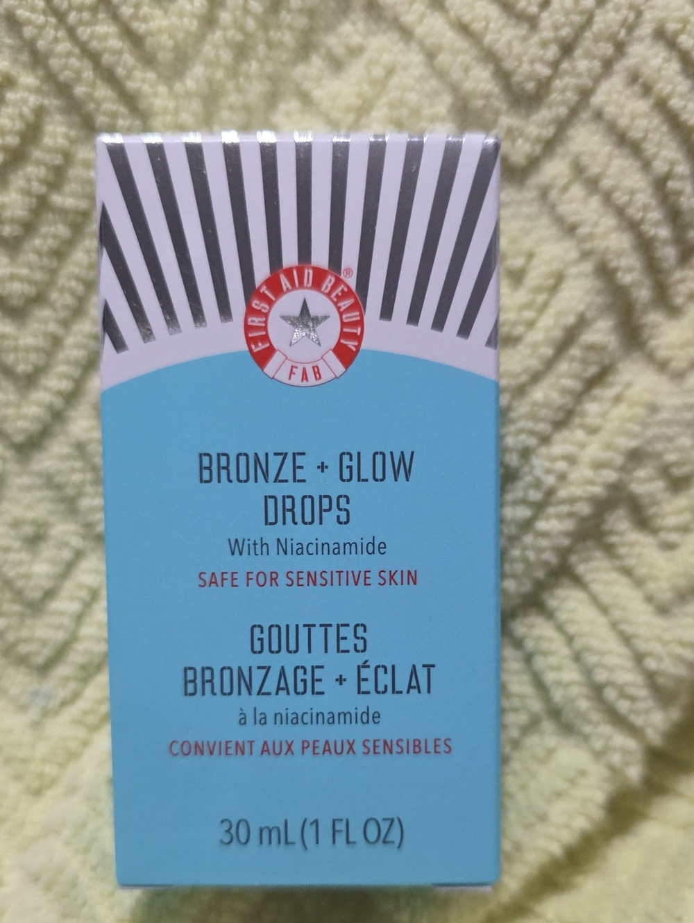 First Aid Beauty Bronze + Glow Drops - Light Blue Packaging